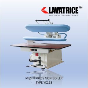 Mesin Steam Press Non Boiler YC118