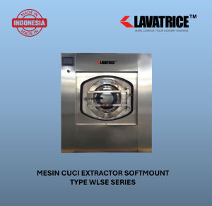 Mesin Cuci Extractor Softmount WLSE 20 - 100